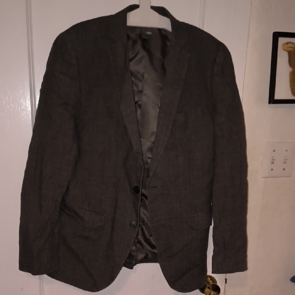 H&M | 100% Linen Charcoal Blazer for Men